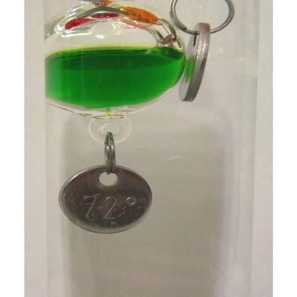 Classroom Student Glass Galileo Thermometers Liquid Density Temperature Display - Picture 3 of 9
